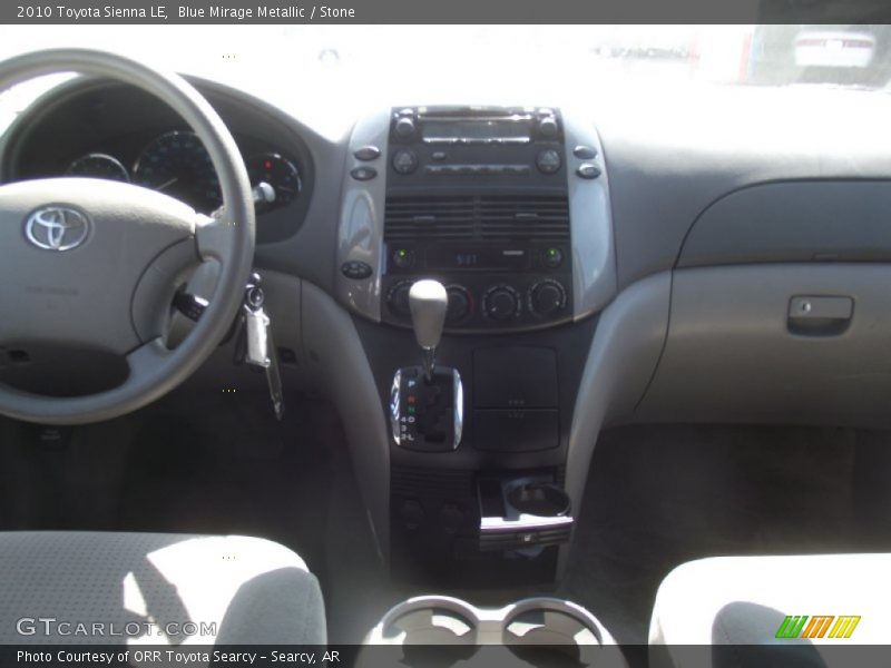 Blue Mirage Metallic / Stone 2010 Toyota Sienna LE