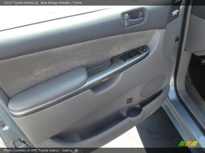 Blue Mirage Metallic / Stone 2010 Toyota Sienna LE