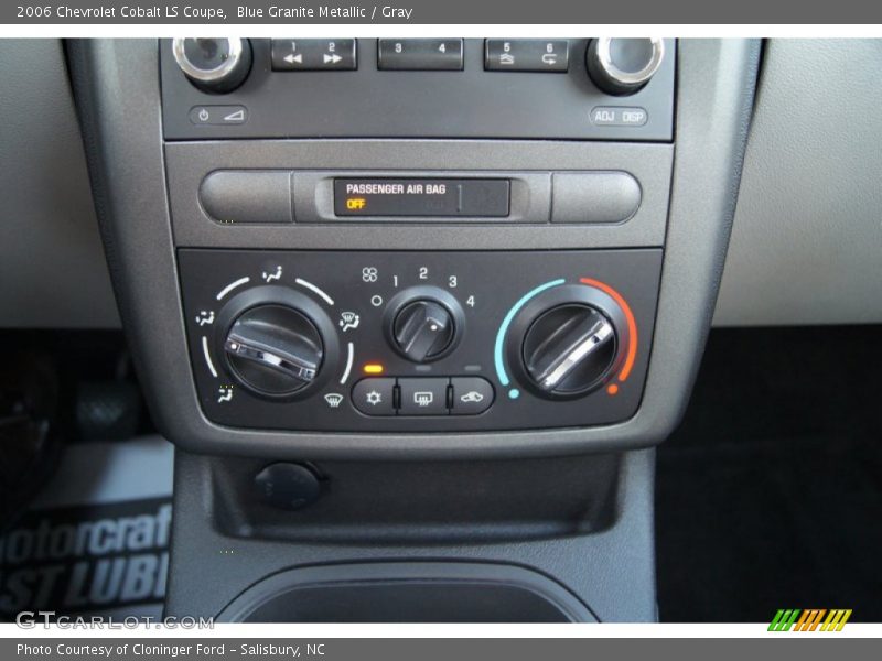 Blue Granite Metallic / Gray 2006 Chevrolet Cobalt LS Coupe