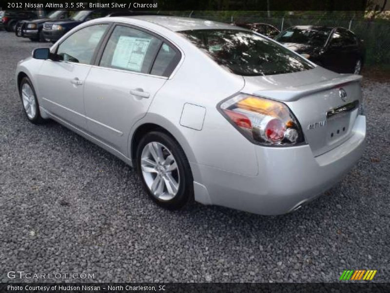 Brilliant Silver / Charcoal 2012 Nissan Altima 3.5 SR