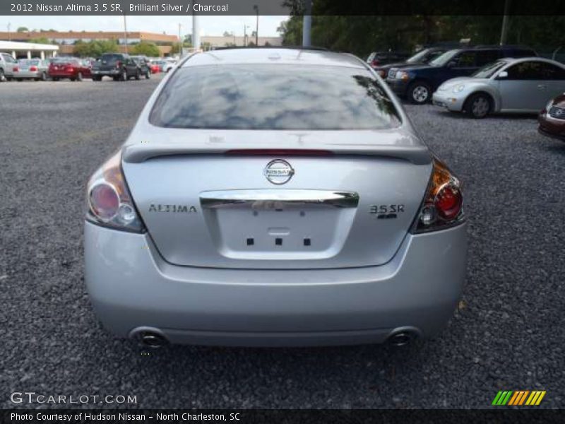 Brilliant Silver / Charcoal 2012 Nissan Altima 3.5 SR
