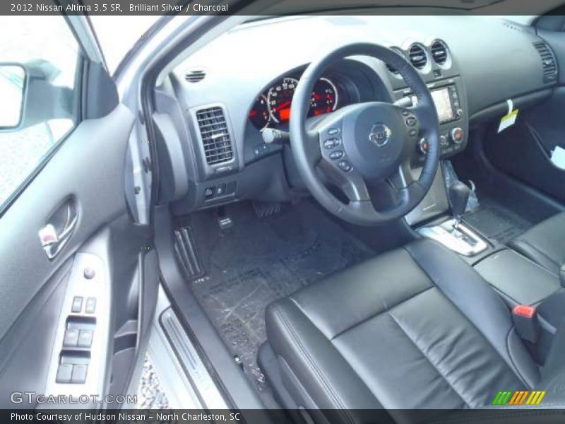Brilliant Silver / Charcoal 2012 Nissan Altima 3.5 SR