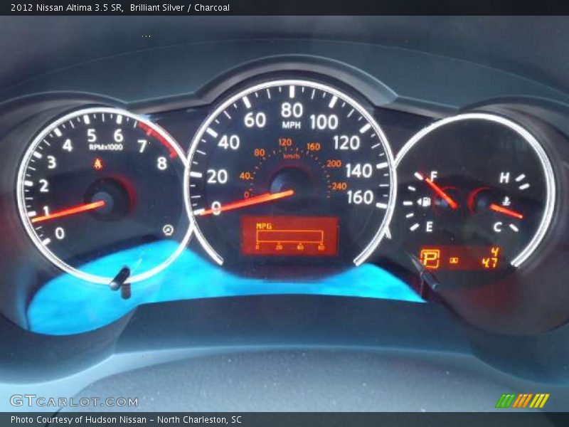 Brilliant Silver / Charcoal 2012 Nissan Altima 3.5 SR