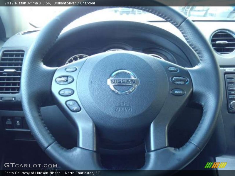 Brilliant Silver / Charcoal 2012 Nissan Altima 3.5 SR