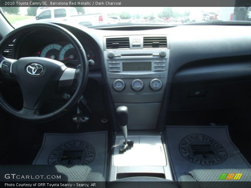 Barcelona Red Metallic / Dark Charcoal 2010 Toyota Camry SE
