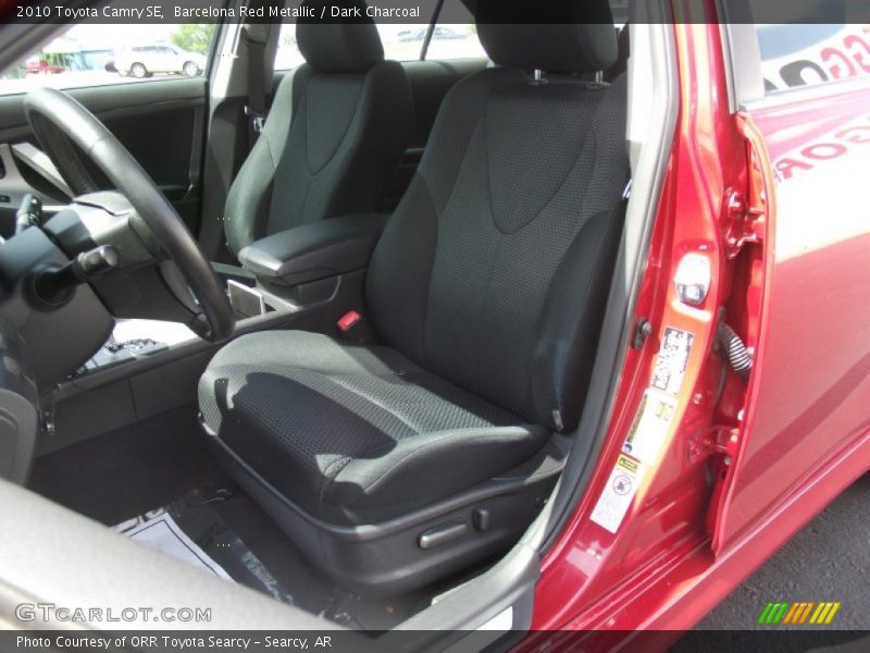 Barcelona Red Metallic / Dark Charcoal 2010 Toyota Camry SE