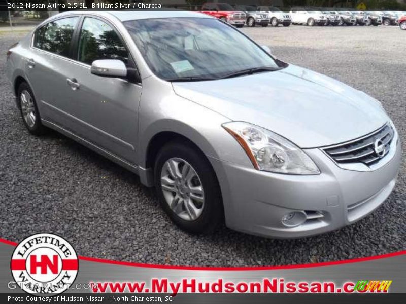 Brilliant Silver / Charcoal 2012 Nissan Altima 2.5 SL
