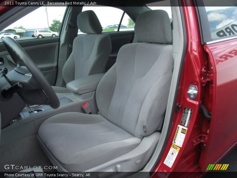 Barcelona Red Metallic / Ash 2011 Toyota Camry LE