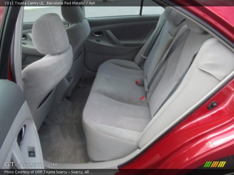 Barcelona Red Metallic / Ash 2011 Toyota Camry LE
