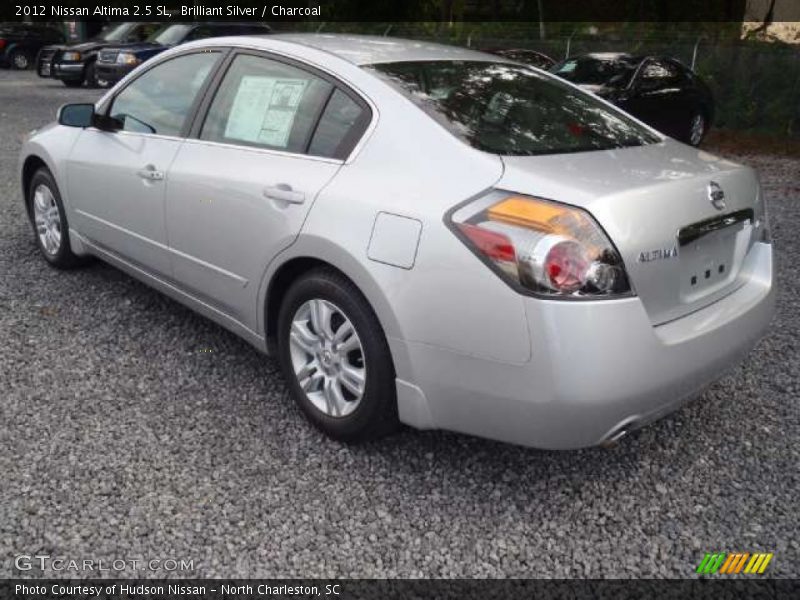 Brilliant Silver / Charcoal 2012 Nissan Altima 2.5 SL