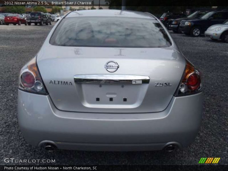 Brilliant Silver / Charcoal 2012 Nissan Altima 2.5 SL