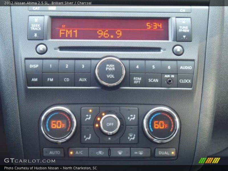 Brilliant Silver / Charcoal 2012 Nissan Altima 2.5 SL