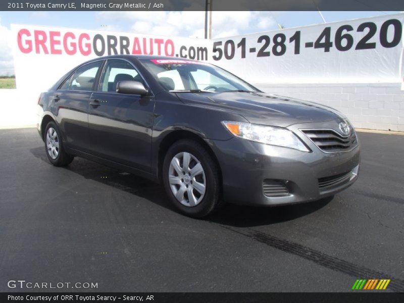 Magnetic Gray Metallic / Ash 2011 Toyota Camry LE