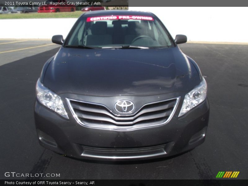 Magnetic Gray Metallic / Ash 2011 Toyota Camry LE