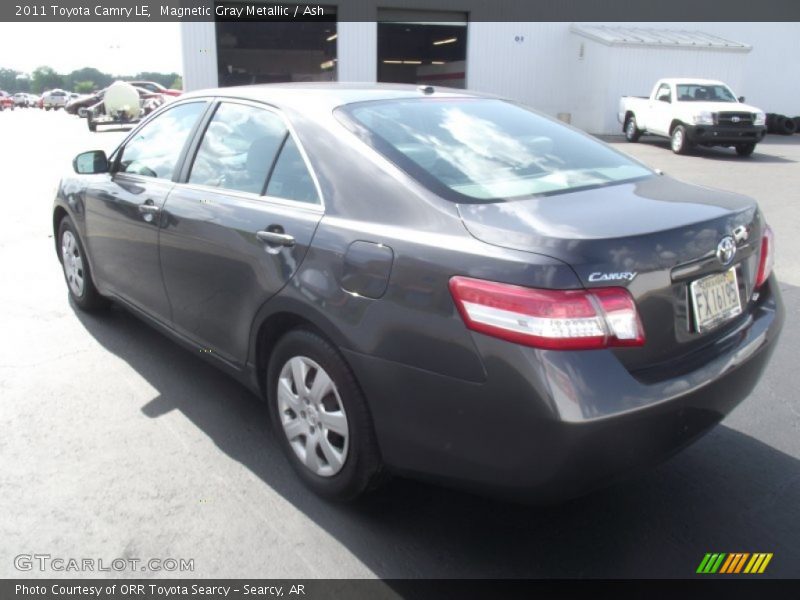 Magnetic Gray Metallic / Ash 2011 Toyota Camry LE