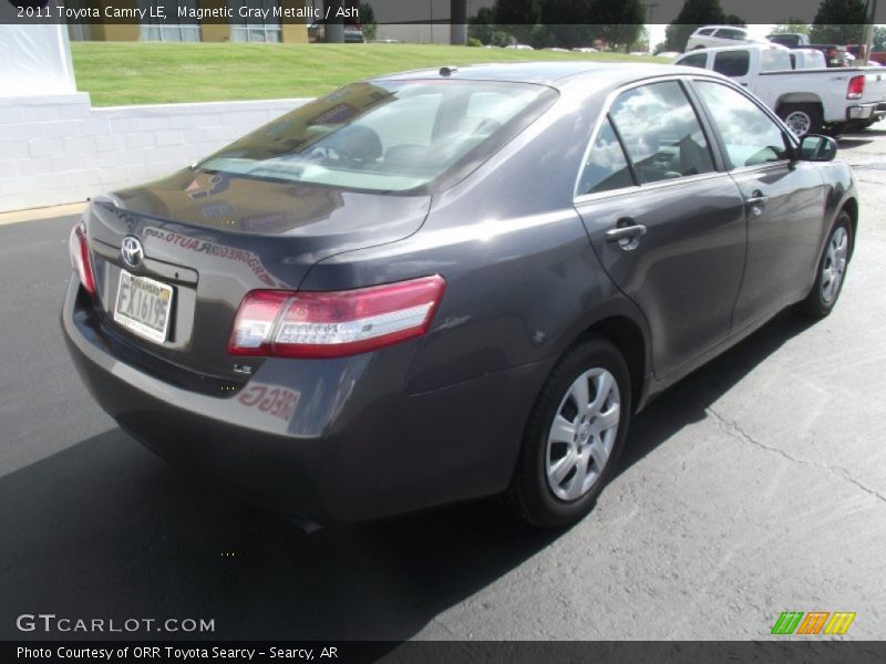 Magnetic Gray Metallic / Ash 2011 Toyota Camry LE
