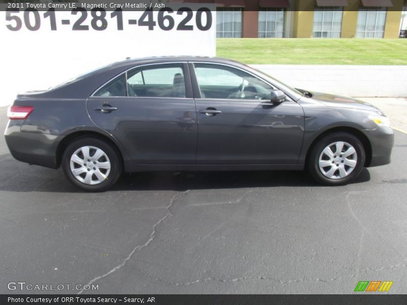 Magnetic Gray Metallic / Ash 2011 Toyota Camry LE