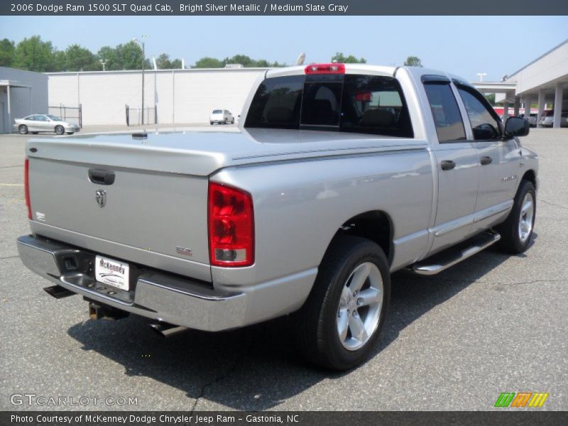 Bright Silver Metallic / Medium Slate Gray 2006 Dodge Ram 1500 SLT Quad Cab