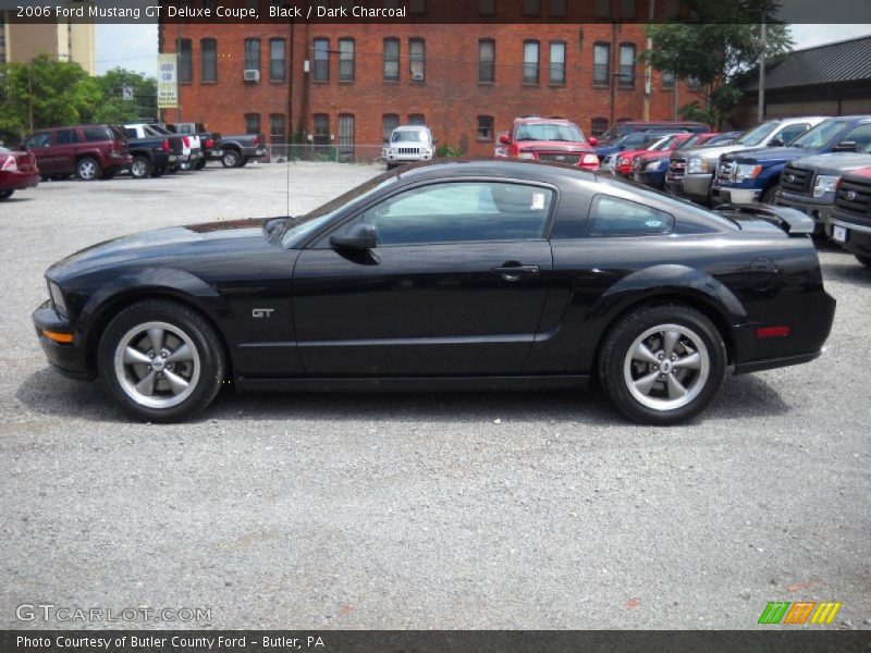 Black / Dark Charcoal 2006 Ford Mustang GT Deluxe Coupe