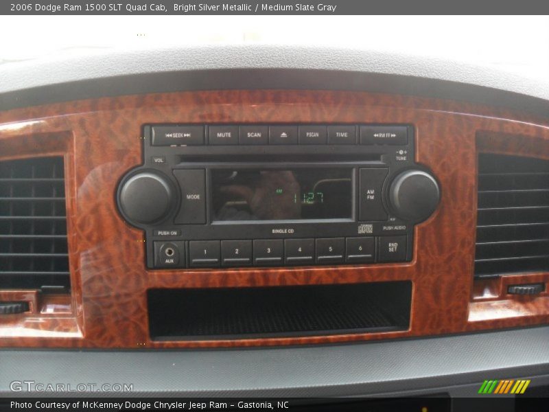 Bright Silver Metallic / Medium Slate Gray 2006 Dodge Ram 1500 SLT Quad Cab