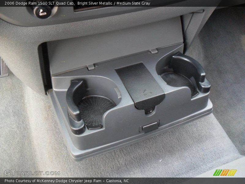 Bright Silver Metallic / Medium Slate Gray 2006 Dodge Ram 1500 SLT Quad Cab