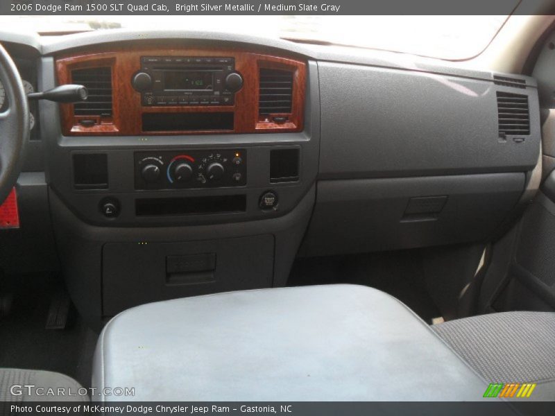 Bright Silver Metallic / Medium Slate Gray 2006 Dodge Ram 1500 SLT Quad Cab