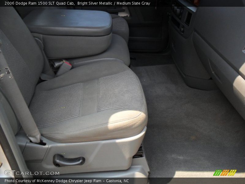 Bright Silver Metallic / Medium Slate Gray 2006 Dodge Ram 1500 SLT Quad Cab