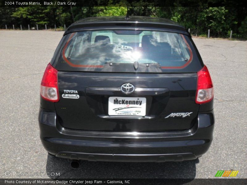Black / Dark Gray 2004 Toyota Matrix