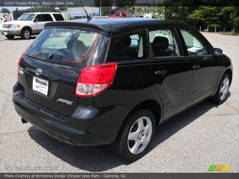 Black / Dark Gray 2004 Toyota Matrix