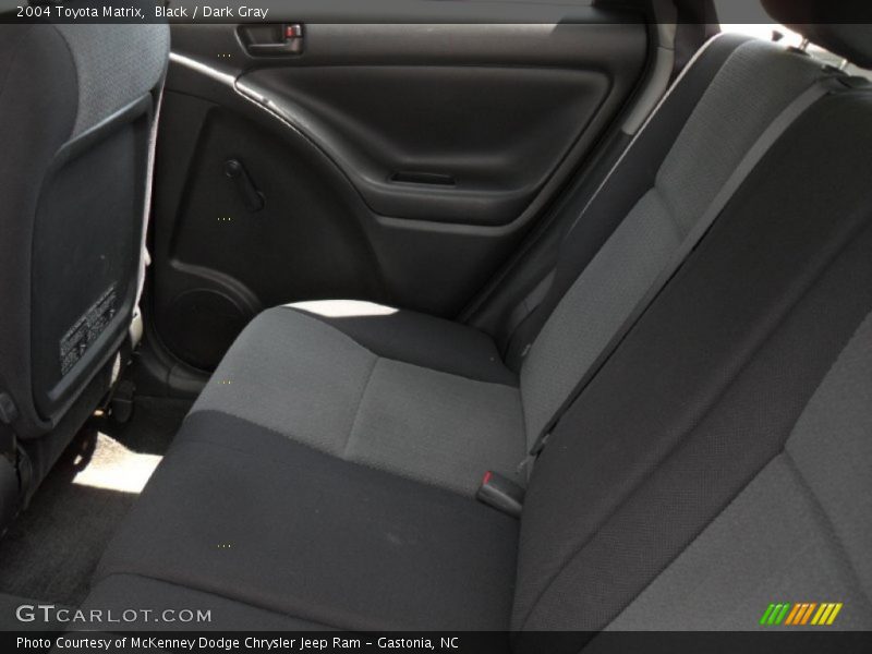 Black / Dark Gray 2004 Toyota Matrix