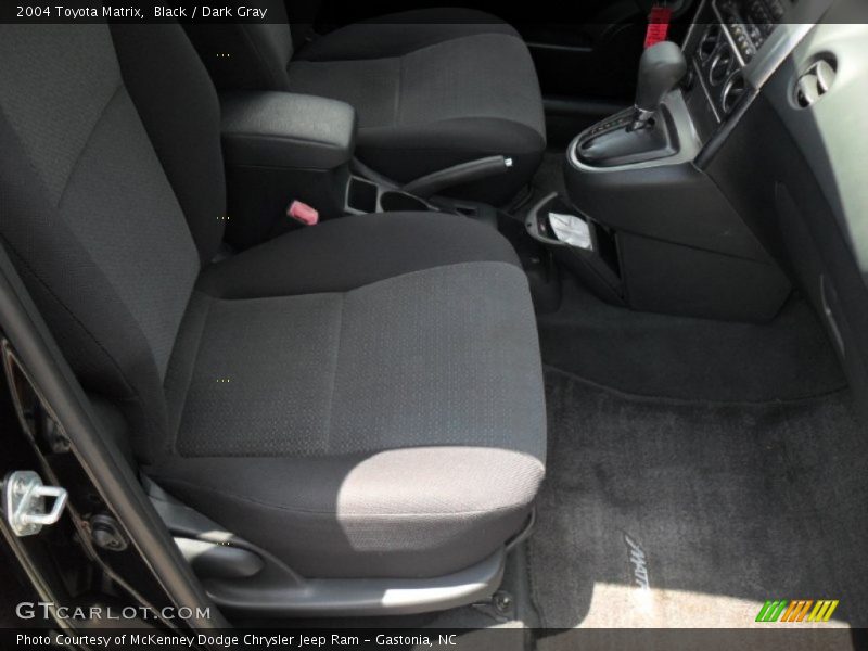 Black / Dark Gray 2004 Toyota Matrix