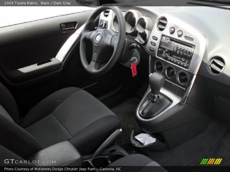 Black / Dark Gray 2004 Toyota Matrix