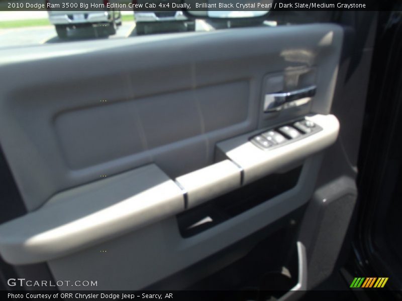 Brilliant Black Crystal Pearl / Dark Slate/Medium Graystone 2010 Dodge Ram 3500 Big Horn Edition Crew Cab 4x4 Dually