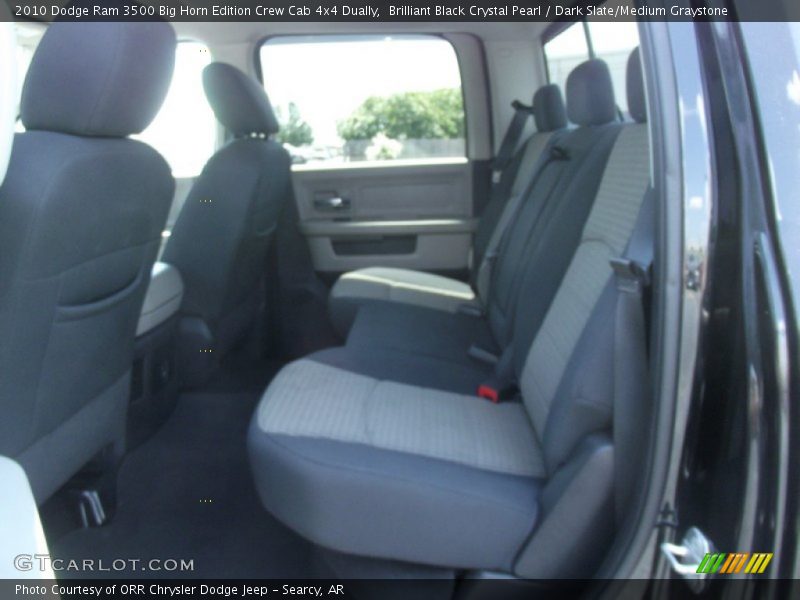 Brilliant Black Crystal Pearl / Dark Slate/Medium Graystone 2010 Dodge Ram 3500 Big Horn Edition Crew Cab 4x4 Dually
