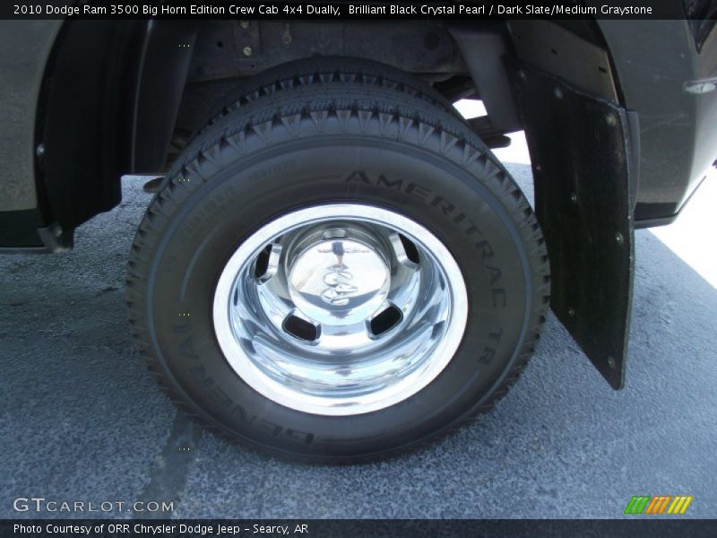 Brilliant Black Crystal Pearl / Dark Slate/Medium Graystone 2010 Dodge Ram 3500 Big Horn Edition Crew Cab 4x4 Dually