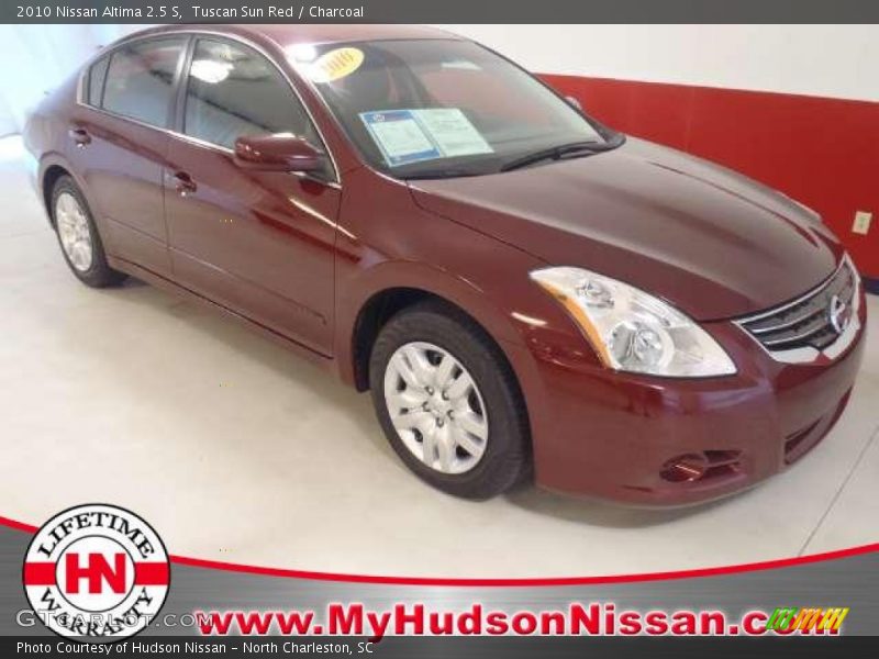 Tuscan Sun Red / Charcoal 2010 Nissan Altima 2.5 S