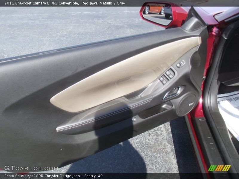 Red Jewel Metallic / Gray 2011 Chevrolet Camaro LT/RS Convertible