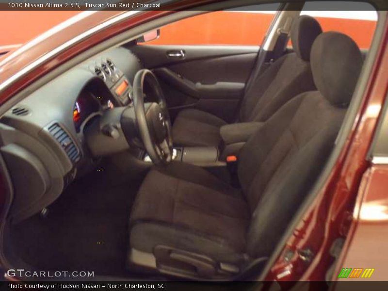 Tuscan Sun Red / Charcoal 2010 Nissan Altima 2.5 S