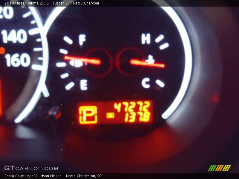 Tuscan Sun Red / Charcoal 2010 Nissan Altima 2.5 S