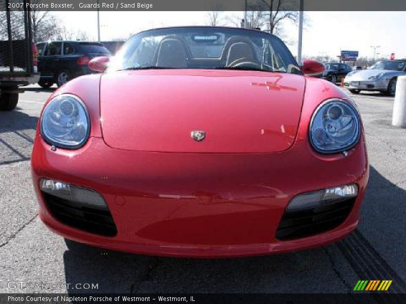 Guards Red / Sand Beige 2007 Porsche Boxster
