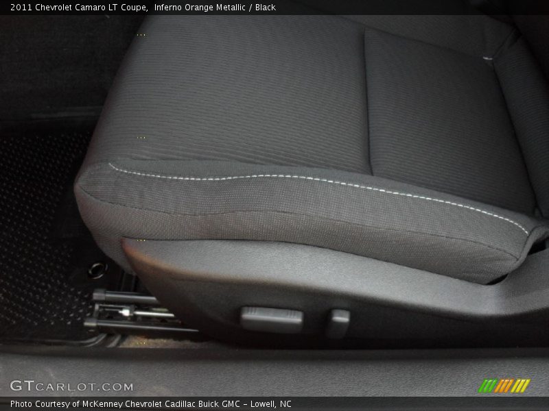Inferno Orange Metallic / Black 2011 Chevrolet Camaro LT Coupe