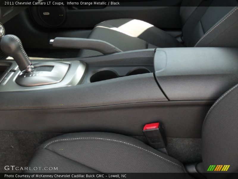 Inferno Orange Metallic / Black 2011 Chevrolet Camaro LT Coupe