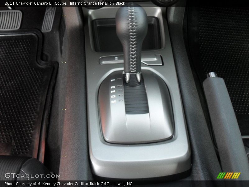 Inferno Orange Metallic / Black 2011 Chevrolet Camaro LT Coupe