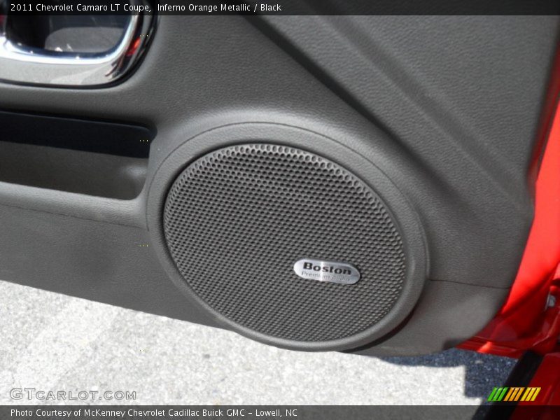 Inferno Orange Metallic / Black 2011 Chevrolet Camaro LT Coupe