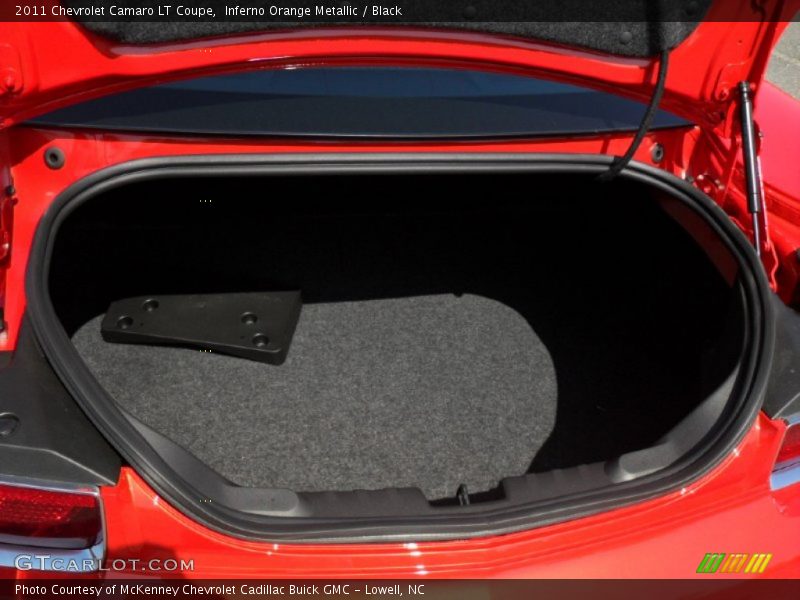 Inferno Orange Metallic / Black 2011 Chevrolet Camaro LT Coupe