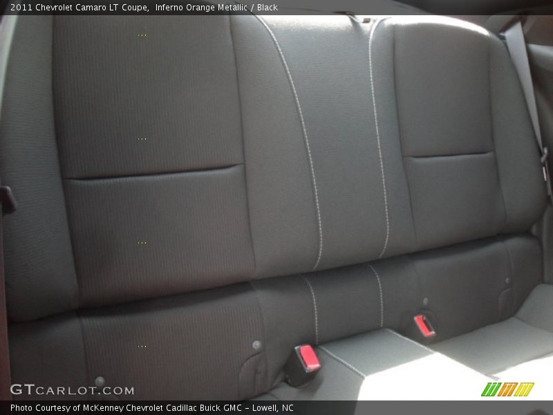 Inferno Orange Metallic / Black 2011 Chevrolet Camaro LT Coupe
