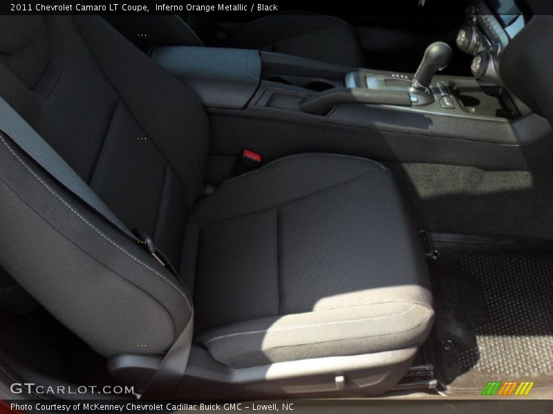 Inferno Orange Metallic / Black 2011 Chevrolet Camaro LT Coupe