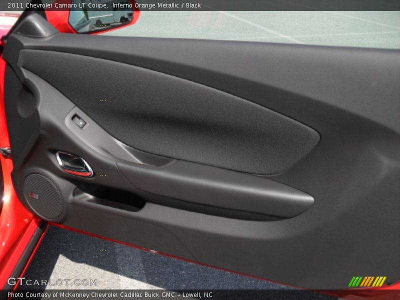 Inferno Orange Metallic / Black 2011 Chevrolet Camaro LT Coupe