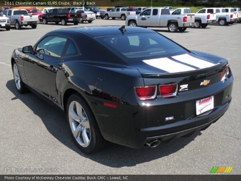 Black / Black 2011 Chevrolet Camaro SS/RS Coupe