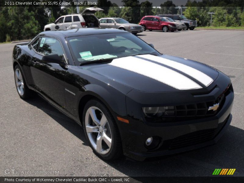 Black / Black 2011 Chevrolet Camaro SS/RS Coupe